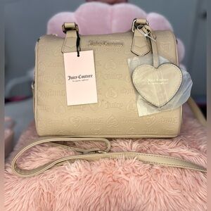 •BRAND NEW W/ TAGS• Nude Juicy Couture barrel bag!